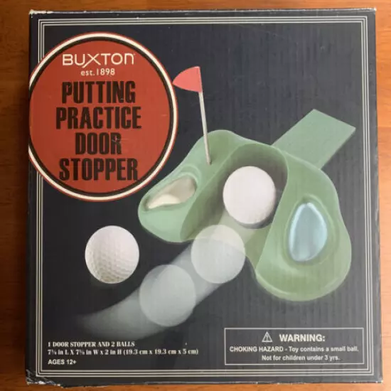 Buxton Putting Practice Door Stopper New Golf Game Putting