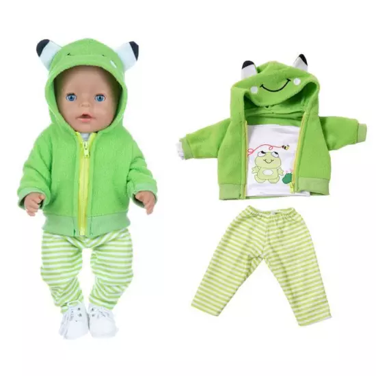 Newborn Baby Clothes 3PCS/Set Dolls Outfit for 14~16 inch Reborn Boy&Girl Dolls