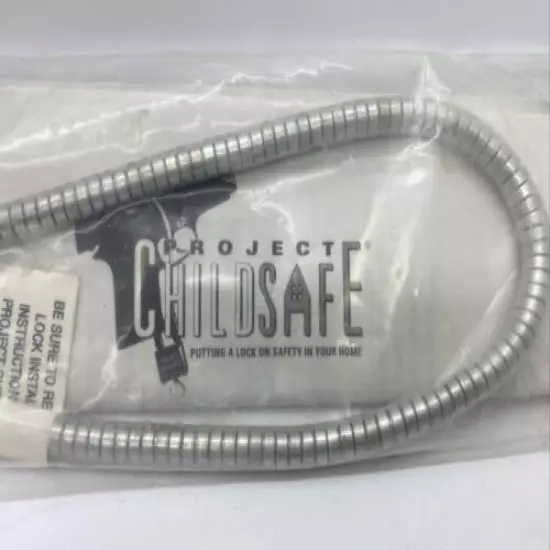 One NEW Project Childsafe Gun Lock Cable-Gun Firearm Shotgun Rifle Safety