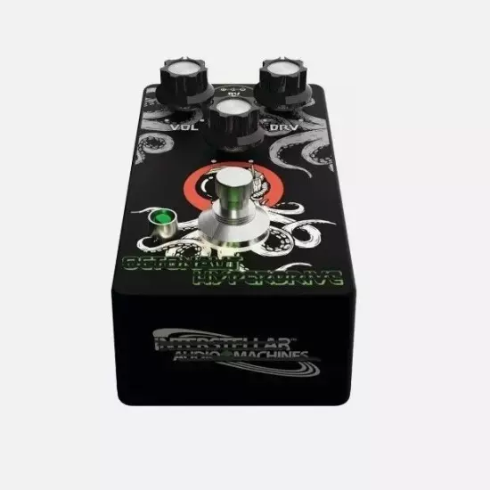 Intєrstєllαr Ȧudio Octonaut Hyperdrive Transparent Overdrive Effects Pedal NEW