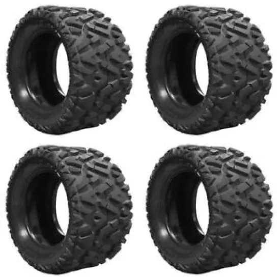 Set of 4 Golf Cart Mud Tires 23x10.00-12 GTW Barrage 4 Ply For Lifted Carts