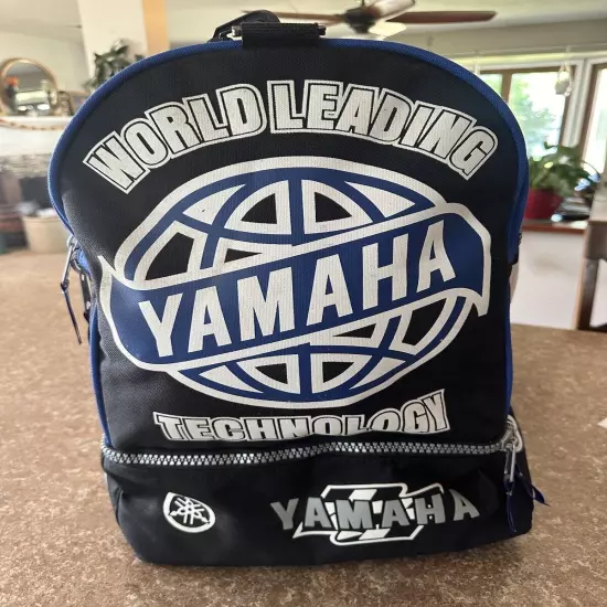 Extra Large Yamaha Racing Motocross Gear Duffel Travel Bag Snowmobile