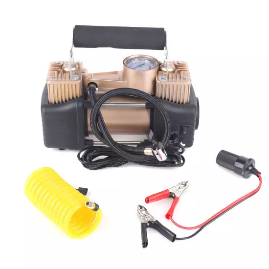 Heavy Duty Portable Air Compressor Car Tire Inflator Pump Auto Truck 150PSI 12V