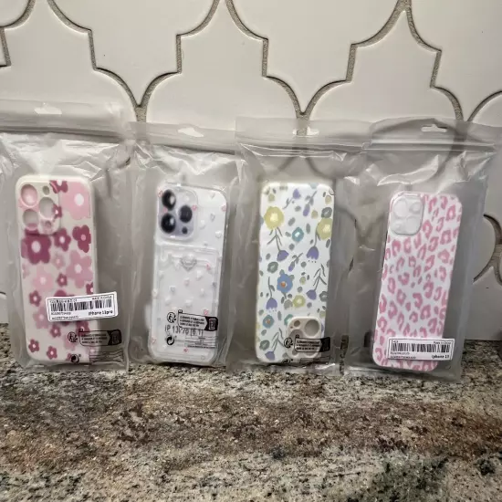 Iphone 13 Pro Cases, Lot Of 4 BRAND NEW!l