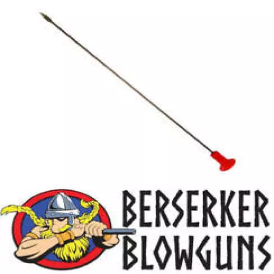 100 - .40c Pro-Length Spearhead Blowgun Darts Made by Berserker Blowg MADE IN U