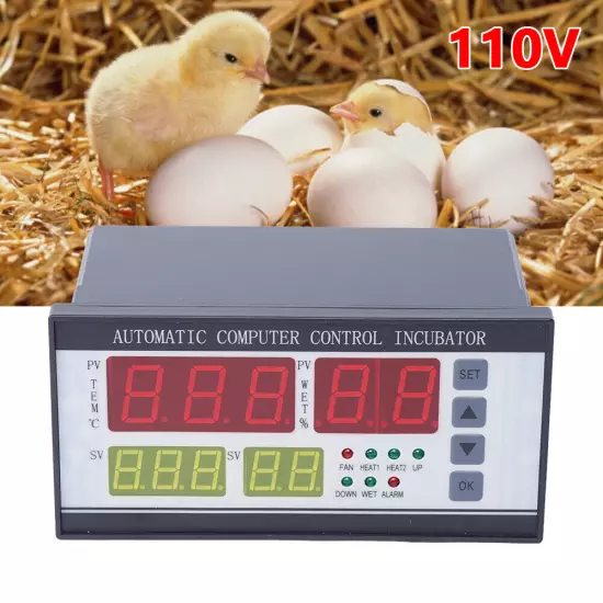 XM18 Thermostat Automatic Temperature Humidity Controller Digital Incubator 60HZ