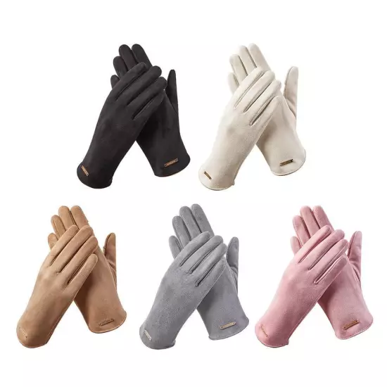 Women Autumn Winter Keep Warm Thin Gloves G5M8 бι