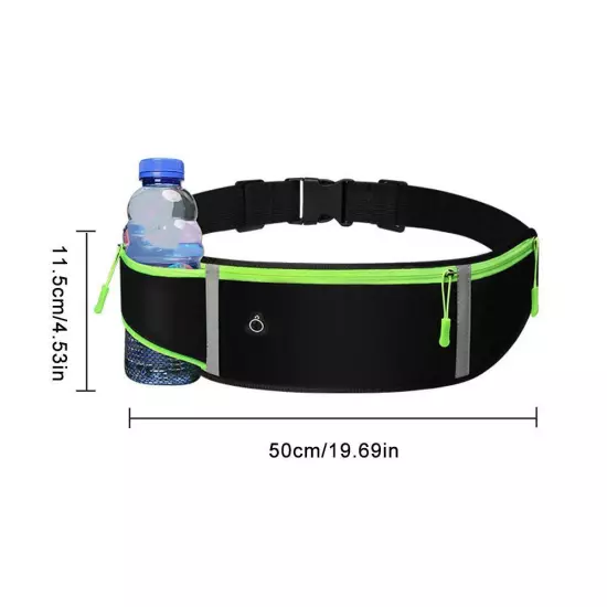 Running Belt for Women and Men Money Belt and Running Fanny Pack Hiki Z4Y6