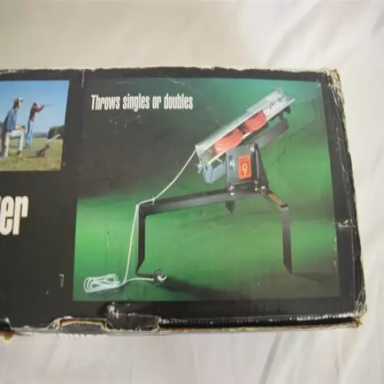 Hoppes 9 ClayKing Manual Target Thrower Skeet Trap Pigeon Practice New-Open Box