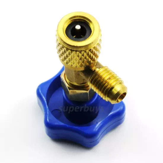 5/16" Female to 1/4" SAE Male Dispensing Valve Refrigerant Can Tap Bottle Opener