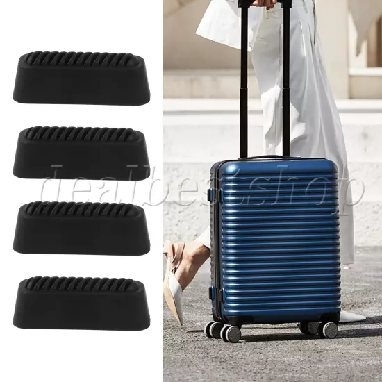 4 x Baggage Stud Feet 4.7x1.6cm Side Stand Pads for Luggage Accessories