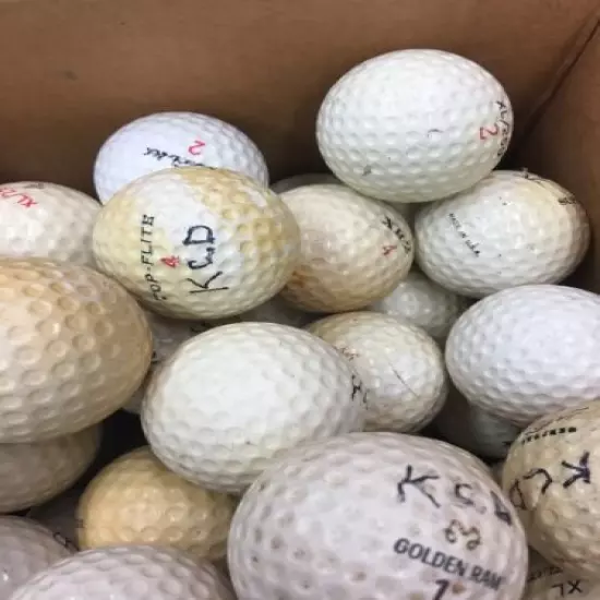 Vintage golf ball lot (td1)