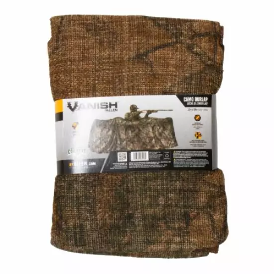 Allen Company Vanish Burlap for Hunting Blinds - Mossy Oak Break Up Country