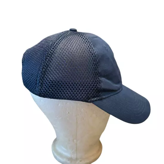 Sonic Employee Work Uniform Hat Snapback Cap Blue Adjustable Strap Mesh Back