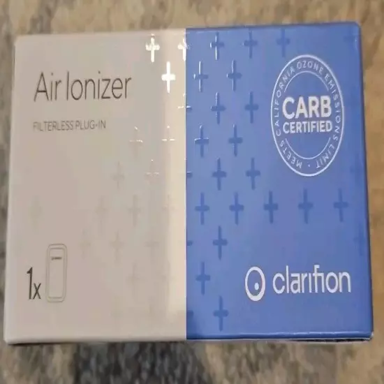 Clarifion Air Ionizer Plug In White