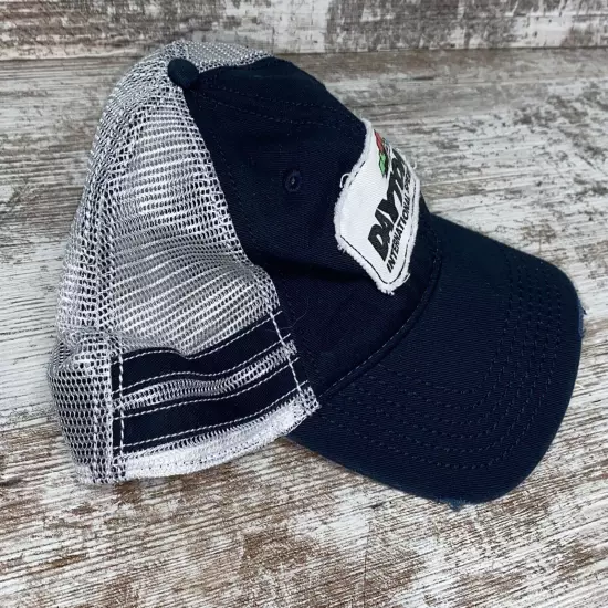 Daytona International Speedway Adjustable Distressed Hat Cap Nascar Navy