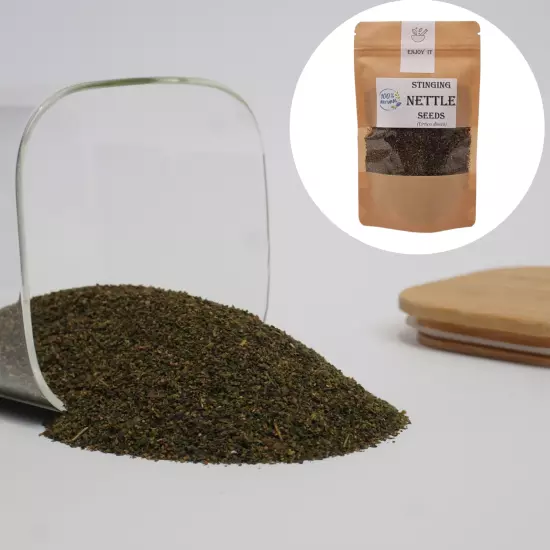 Stinging Nettle Seeds | Tea | Eating | Wildcrafted | Urtica dioica | Nettle Seed