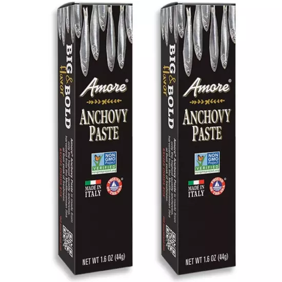 Amore Italian Anchovy Paste - 1.6 oz Pack of 2