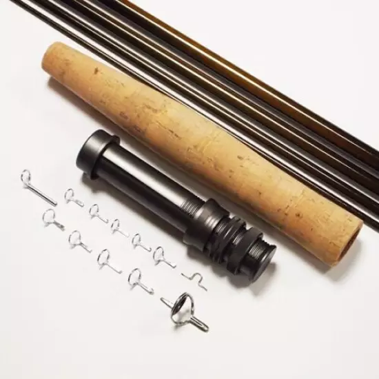 NEXTackle Fly Rod Blank SL Nymph 11ft 3wt 4pc IM6 /30T Carbon Ready to Build Kit