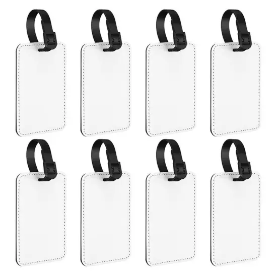 Blank Suitcase Tags Heat Transfer Bag Tags Business ID Card Holder Z2U73379