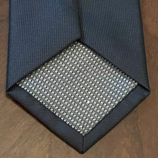 Bergamo New York Black Hand Made 100% Polyester Men’s Neck Tie Made In China