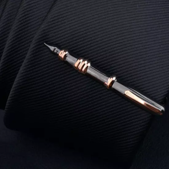 Men's Metal Tie Clip Necktie Pin Clasp Clamp Wedding Party Shirt Suit