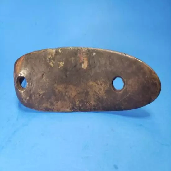 Muzzle Loader Riffle Butt Plate Original Black Powder Antique Brass