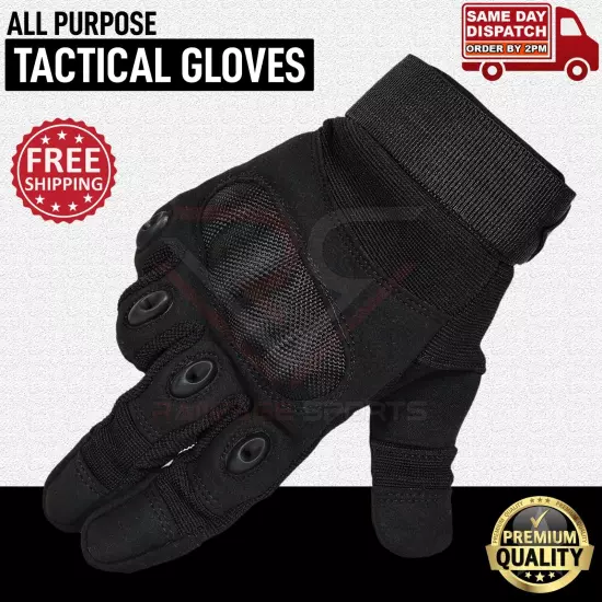 Tactical Gloves Hard Knuckles Gloves Combat Hunting Shooting Gloves