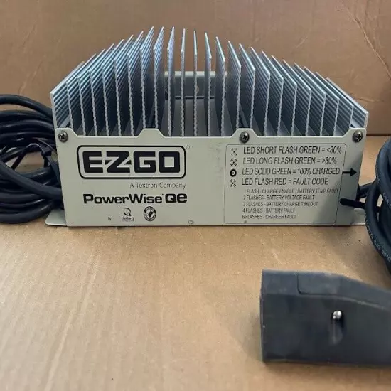 EZGO RXV TXT 48 Volt Golf Cart Charger OEM Delta-Q PowerWise QE 635669 917-4810