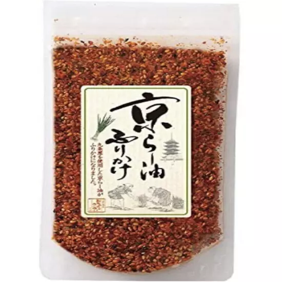 KYOTO FURIKAKE RA-YU RAYU SPRINKLE SEASONING CHILLI OIL 80g SET MAIKO JAPAN