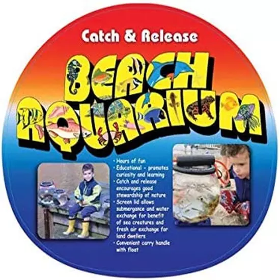 Dry Branch Sports Design Catch and Release Plastic Beach Aquarium Kit , Clear, F