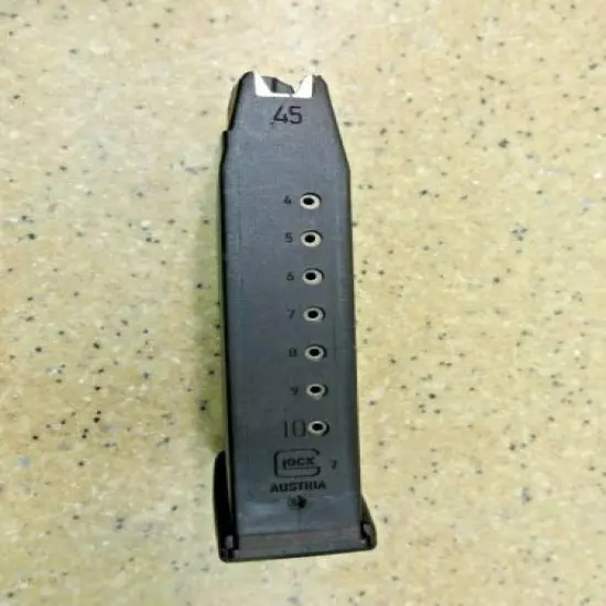 New Glock OEM .45 ACP Magazine- 10 Rnd.