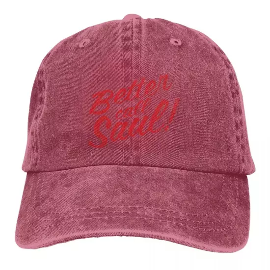 Better Call Saul Unisex Distressed Denim Cap, Vintage Snapback