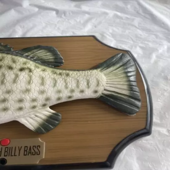 Big Mouth Billy Bass In Working Condition Batteries Included