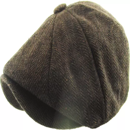 Mens Ivy Hat Golf Driving Ascot Winter Flat Cabbie Newsboy