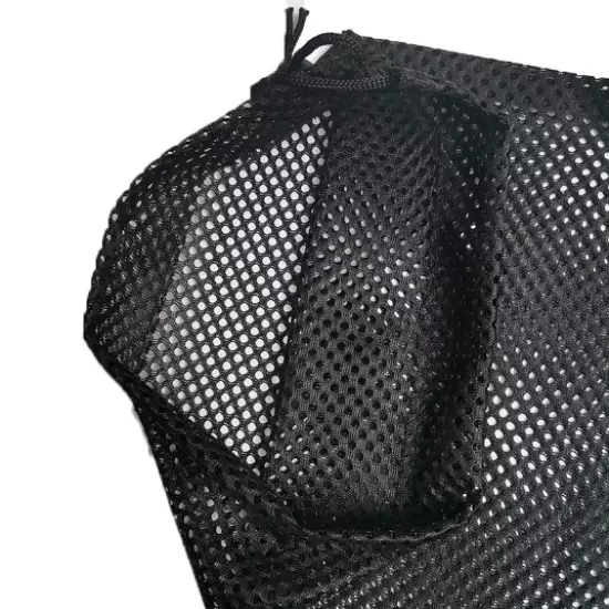 2pcs Outdoor Sports Golf Mesh Net Bag Nylon Golf 48 Ball Carrying Drawstring Bag