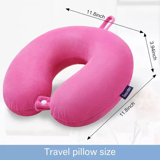 Travel Pillow Memory Foam, Comfortable Travel Neck Pillow U Shape, Support Neck 