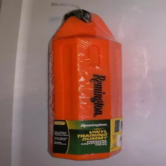 New Remington Coastal Dog Training Vinyl Retrieving Dummy Orange R1822 