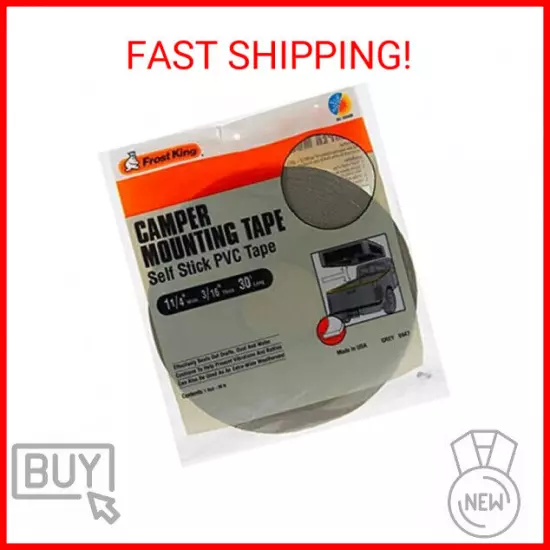 Frost King Available V447H Camper Mounting Tape 1-1/4-Inch by 3/16-Inch by 30-Fe