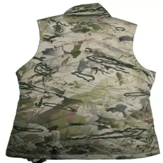 Under Armour women's Frost Puffer Camo Hunting Vest size Large retail $100 