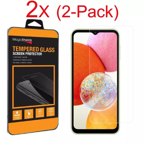 2 Pack MagicShieldz® Tempered Glass Screen Protector For Samsung Galaxy A14 5G