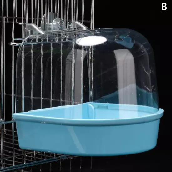 Parrot Bath Box Bathtub Bird Bather Bathing Utensils