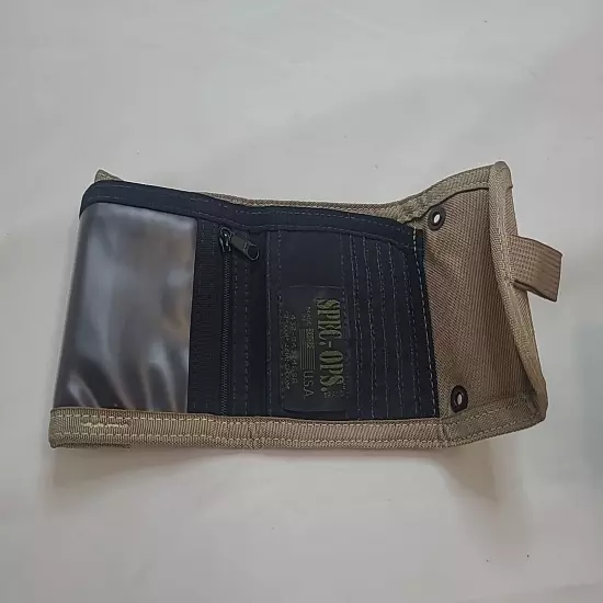 Spec-Ops T.H.E. Wallet, CYB - Coyote Brown w/ 'Shark-Bite' Closure