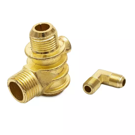 Replacement Check Valve Brass Male-Threaded Air Compressors High quality