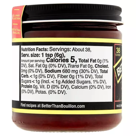 Better Than Bouillon Base Adobo 38 Servings Per Jar 8 oz (Pack Of 2)