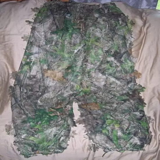 Mens Small / Med Camo Pants Snipper Suit Ghille Suit True Timber 3D Leaf Camo