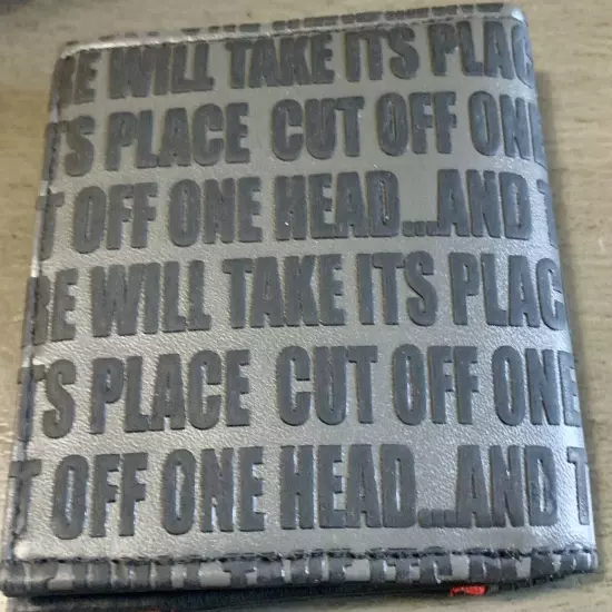 NEW Dungeons & Dragons D & D Bi-Fold Wallet “CUT OFF ONE HEAD”