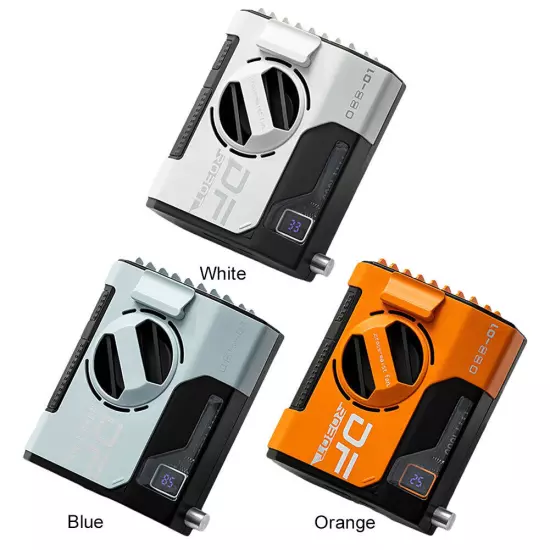 Waist Hanger Fan Rechargeable 5000/10000mAh for Outdoor Jobsite Climbing Hiking