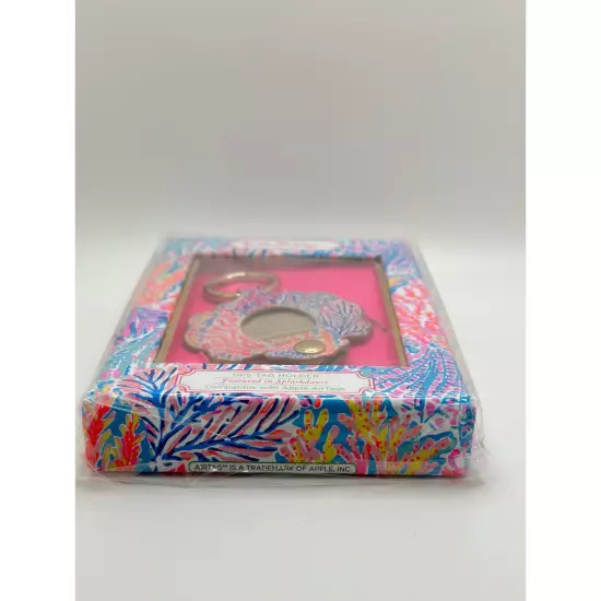 Lilly Pulitzer GPS Tag Holder, Splashdance Pattern