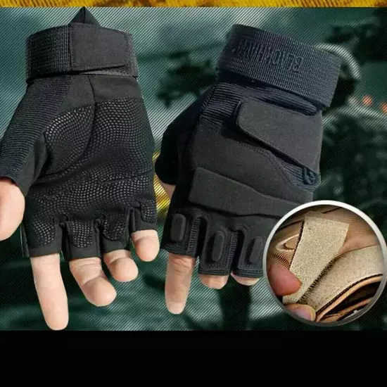 Wekin Tactical Gloves Full/Half Finger for Cycling M